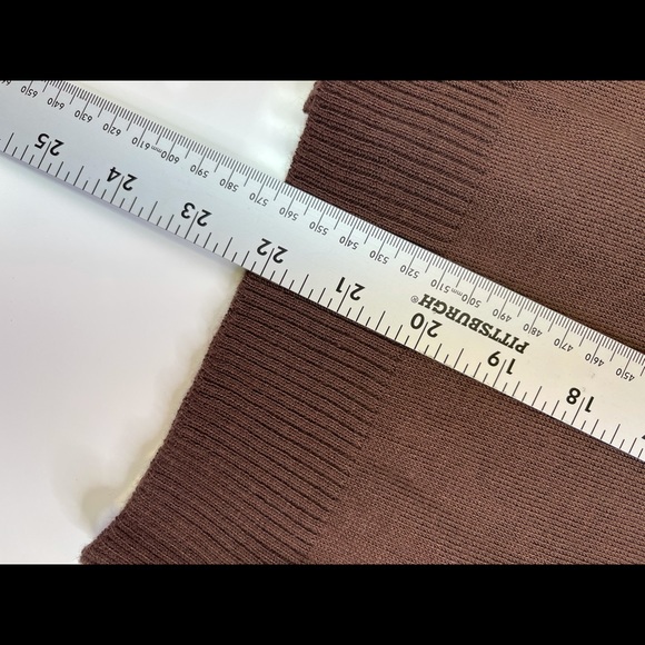 VTG Dolce & Gabbana D&G Knit Top Shirt Brown 44 - Picture 7 of 8